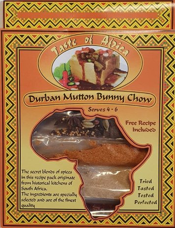 Taste of Africa - Durban Mutton Bunny Chow