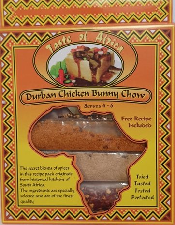 Taste of Africa - Durban Chicken Bunny Chow