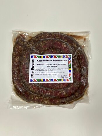 Kameelhout Boerewors - For Collection Only