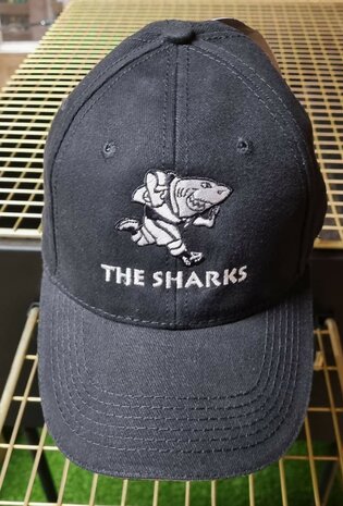 Sharks Cap Black