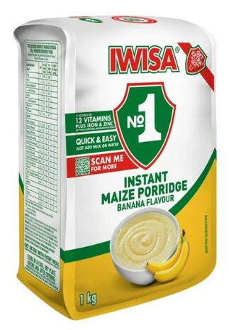 Iwisa Instant Breakfast Porridge - Banana