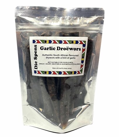 Droëwors Irish - Original, Chilli or Garlic