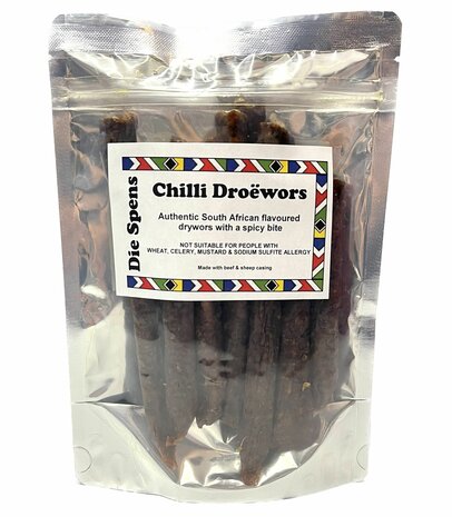 Droëwors Irish - Original, Chilli or Garlic