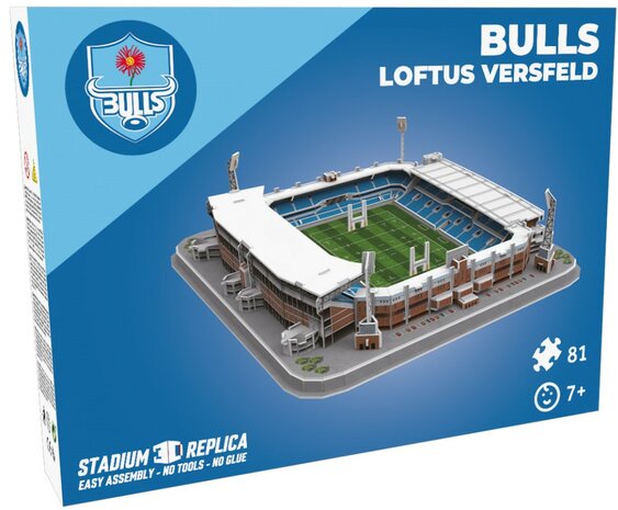3D Puzzle - Blue Bulls - Loftus Versveld