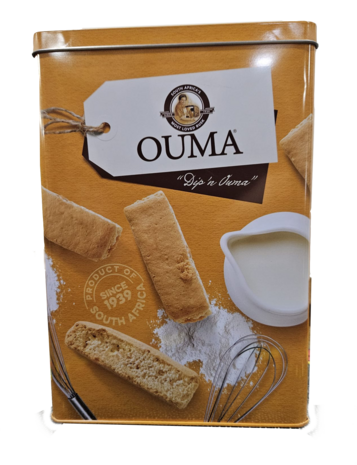 Ouma Rusks Tin / Ouma Beskuitblik - In Store Only 