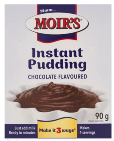 Moir's Instant Pudding - Chocolate Flavour