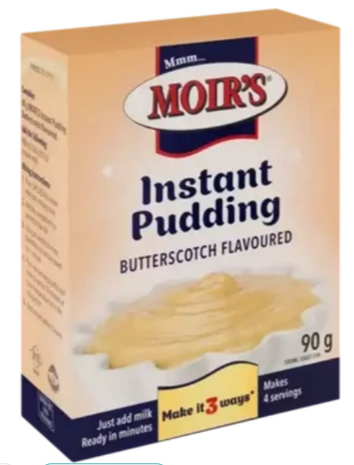 Moir's Instant Pudding - Butterscotch Flavour