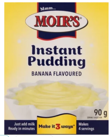 Moir's Instant Pudding - Banana Flavour