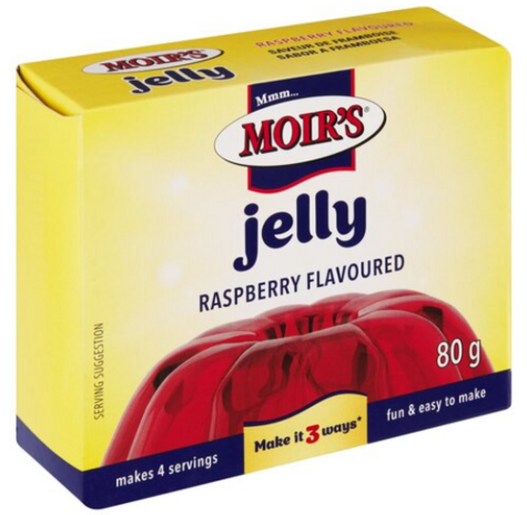 Moir's Jelly - Raspberry - Xmas Special