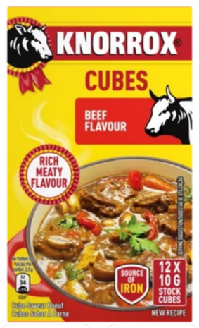 Knorrox Beef Stock Cubes
