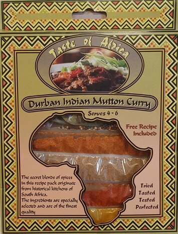 Taste of Africa - Durban Indian Mutton Curry - Xmas Special