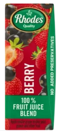 Rhodes Fruit Juice Berry