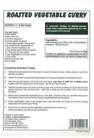 Nice n Spicy - Roasted Vegetable Curry