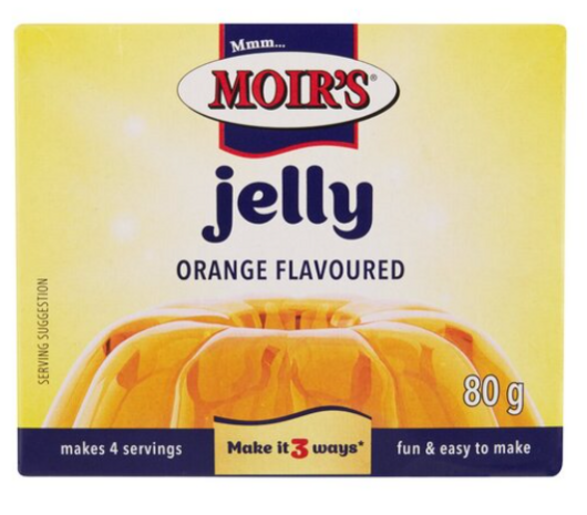 Moir's Jelly - Orange